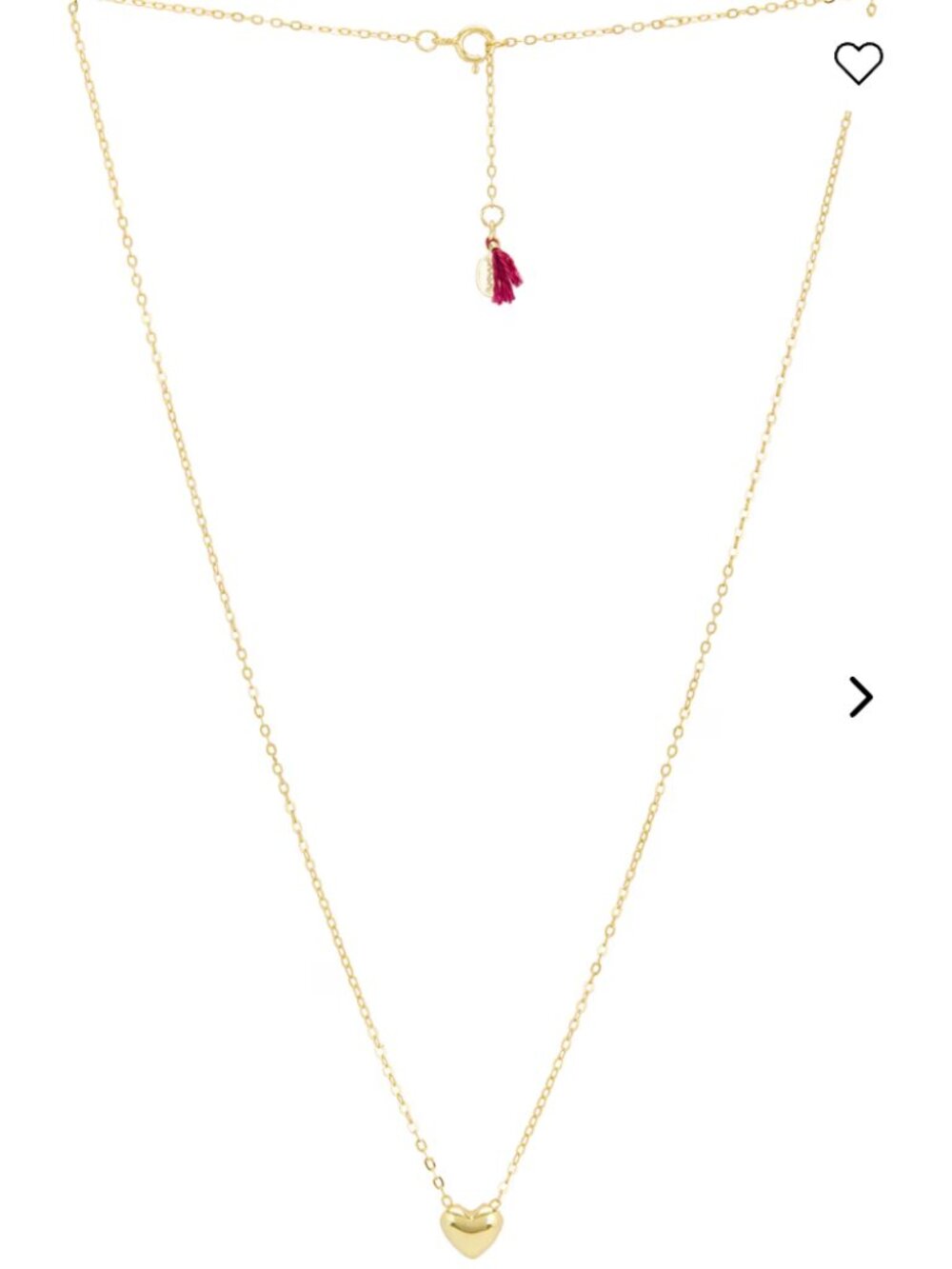 SHASHI Te Amo Necklace